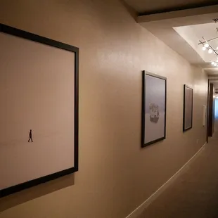 Sky Suites hotel hallway