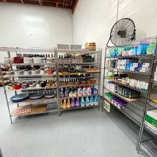 Pans, coffee pots, European fabric softeners, body care products