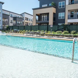 Resort-style Saltwater pool