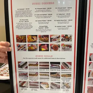 a menu for a chinese restaurant