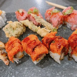 sashimi, sushi, food, sushi and sashimi