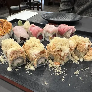 Baked Spicy Crab Roll