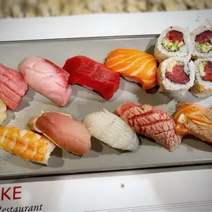 sushi and sashimi, sushi, sashimi, food