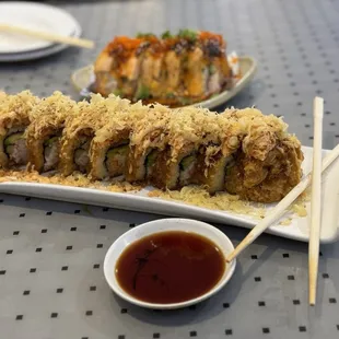 sushi and sashimi, sashimi, sushi, food