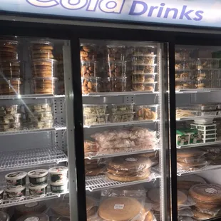 cold drinks and pastries