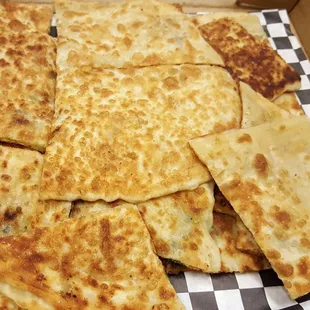 Half order of Bolani (vegan) - this is a MUST order!