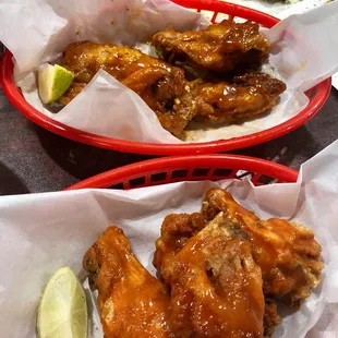 Mango Habanero + Spicy Wings