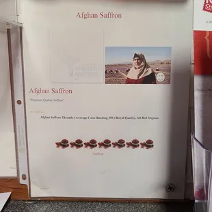 Afghan Saffron for sale