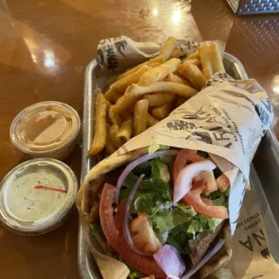 Spicy Gyro Pita