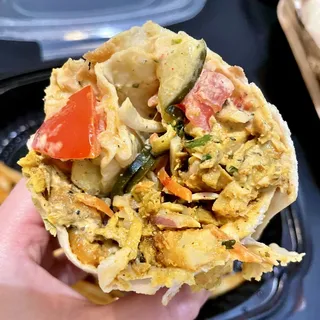 Greek Style Doner Wrap