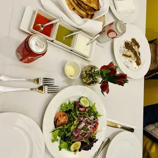 Mix Green Salad Vegetarian Kaddo