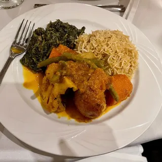 Vegetarian Kourma Challow