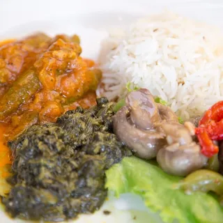 Vegetarian Sabzi Challow