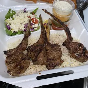 Rack of lamb