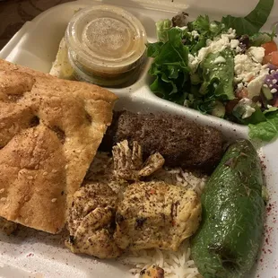 salads, food