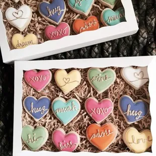 Special order valentine's day cookies... addicting!