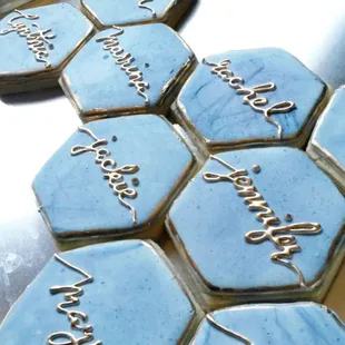 Personalized wedding cookie favors!