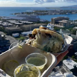 Carne Asada Arepas