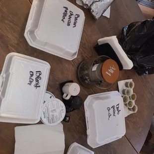 Food was individually labeled, which is one of those small details that makes a huge difference. No need to open each others food