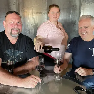 Chardonnay and Tempranillo