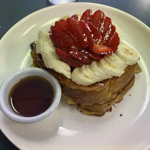 Strawberry Banana French Toast