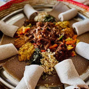 Beef &amp; Veggie Combo Tibbs