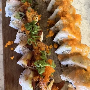 K.K. Special and Incredible rolls! DELICIOUS!