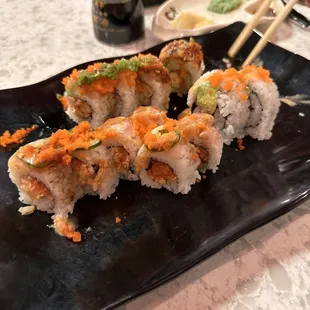 food, sushi and sashimi