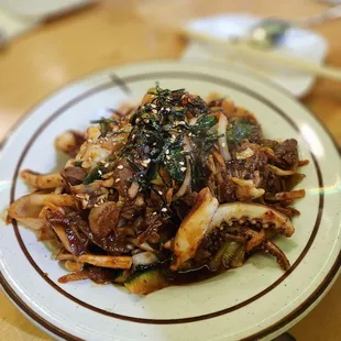 Spicy squid