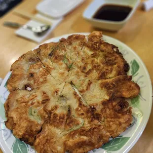 Seafood pancake