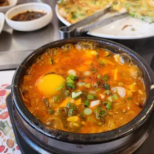 Hot Soft Tofu Stew