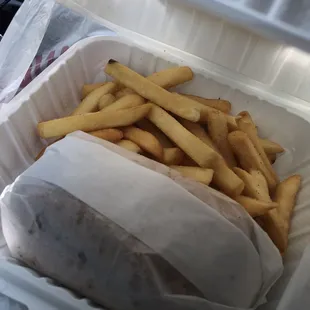 Cheesesteak &amp; French Fries