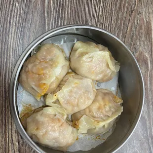 kimchi dumplings