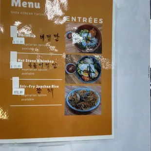 menu august 2021