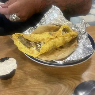 Breakfast Gyro