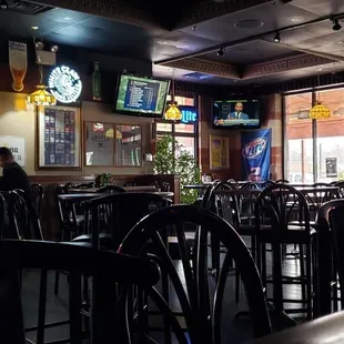 a man sitting at a bar