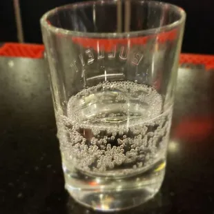 Nice customer Tom let me try a white claw from his can in a shot glass, how cool.