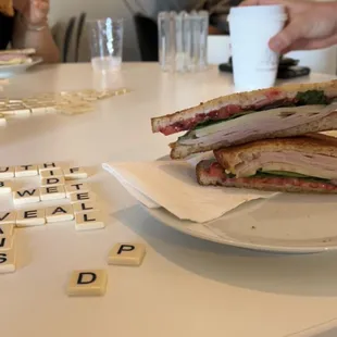 Lingonberry Turkey Sanwich