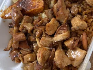 Halal Homestyle Chili And Bourbon Chicken