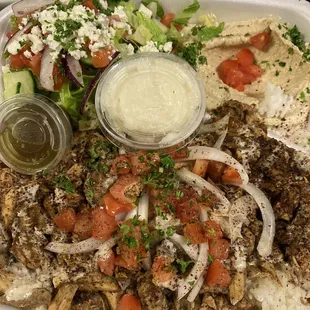 Chicken Shawarma Plate