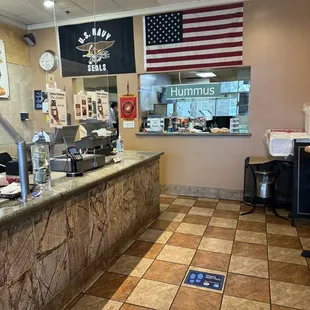 Little bit of the inside