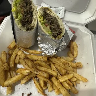 Tri-Tip Shawarma Wrap