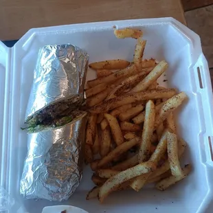 Another chicken shawarma