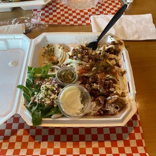 Chicken Shawarma Plate
