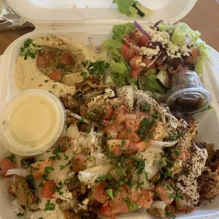 Chicken Shawarma Plate