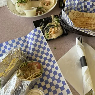 Falafel Pita Wrap