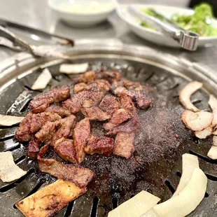 Seasoned steak - good, tender &amp; melts in your mouth