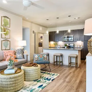 Living Room &amp; Kitchen | Ariza Corpus Christi