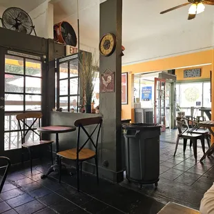 the interior of a restaurant