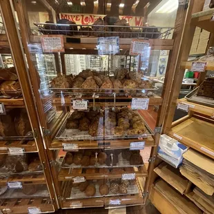 interior, bagels